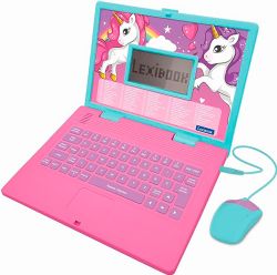 LEXIBOOK - ORDINATEUR ÉDUCATIF - LICORNE - VERSION BILINGUE